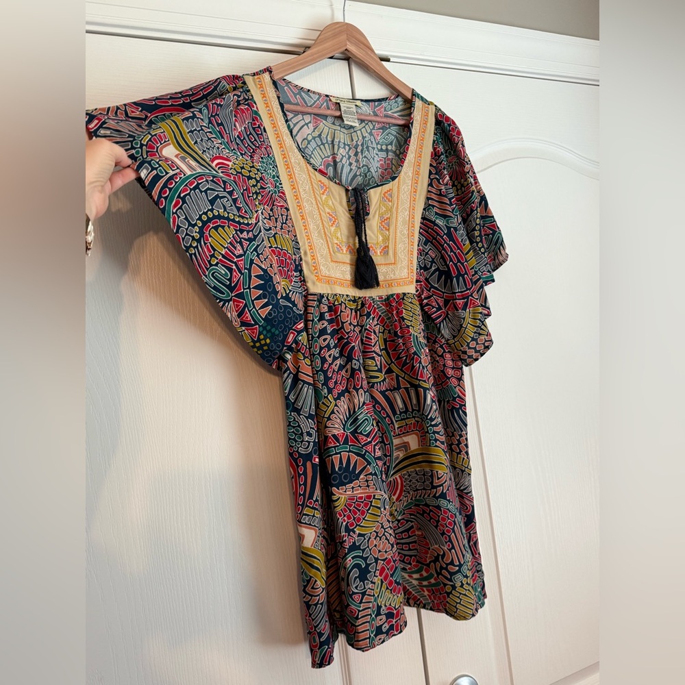 Flying Tomato - Flutter Sleeve Dress